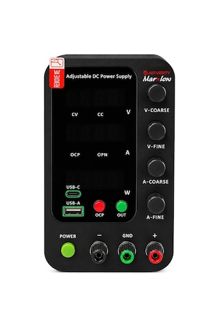 Marxlow Sps-3010v 30v 10a 300w Ayarlanabilir Dijital Dc Laboratuvar Güç Kaynağı Usb & Type-c