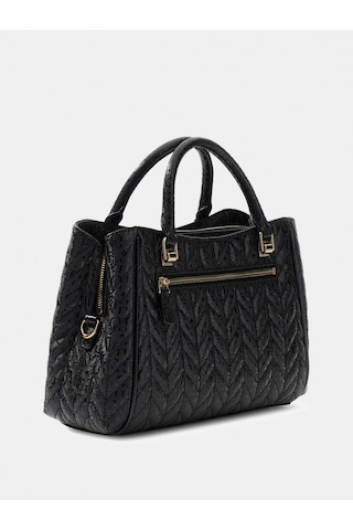 Guess Stacey Girlfriend Kadın Siyah El Çantası Hwgg9741060-bla