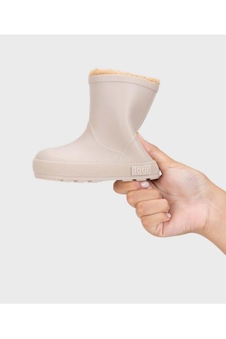 Igor İgor W10306-004 Yogı Borreguıto Unisex Çocuk Bot Bej 22-35 Bej