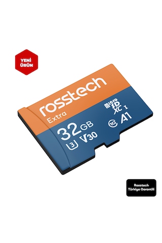 Rosstech Extra 32gb Microsdhc V30 Uhs-3 C10 100mb/sn Hafıza Kartı