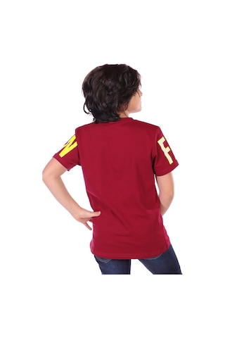 Toontoy Kids Toontoy Erkek Çocuk Fashion Baskılı Tişört Bordo