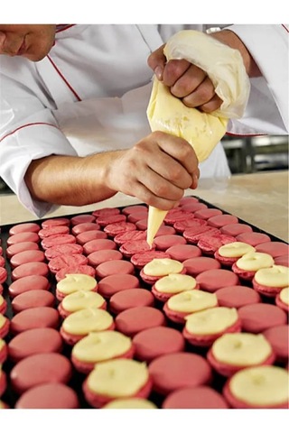 20 Li Kullan-at Krema Sıkma Torbası Pasta Süsleme Poşeti