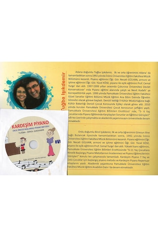 Kardeşim Piyano Okul Öncesi Piyano Metodu