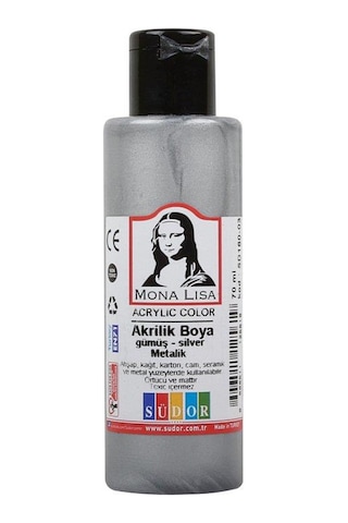 Südor Monalisa Akrilik Boya 70 Ml Turuncu 12'li Paket 22 Çok Renkli