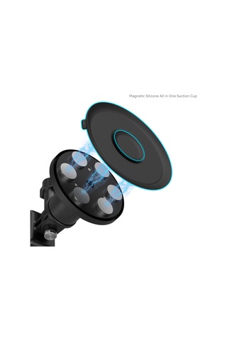 Smallrig - 4347 Aksiyon Kamera Uyumlu Vantuz Siyah