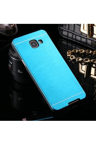 Samsung Uyumlu Galaxy Note Fe Motomo Metal Kılıf + Kırılmaz Cam Ekran K