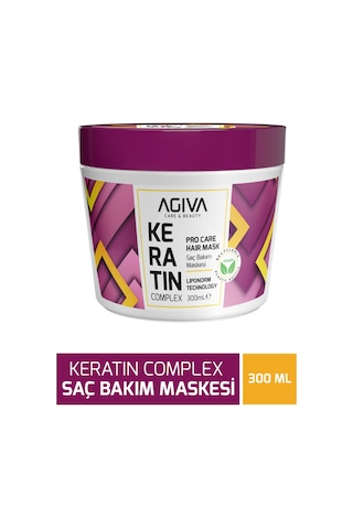 Besleyici Onarıcı Keratin İçerikli Saç Bakım Maskesi-300ml