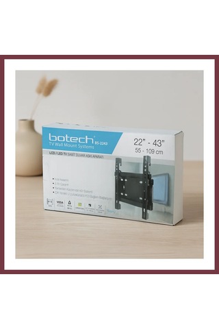 Storeşahin Sabit Tv Askı Aparatı 55x109 Cm Shn0720