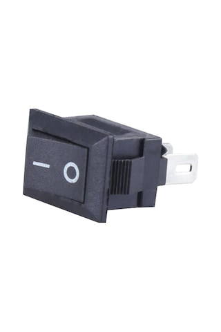 Tk 91 Ic-120 Yükseltici Anahtarı 2 Pin Siyah 3amper - 250volt