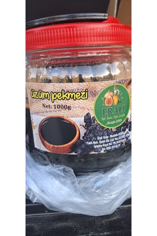 Erali Gıda Üzüm Pekmezi Doğal 1 KG