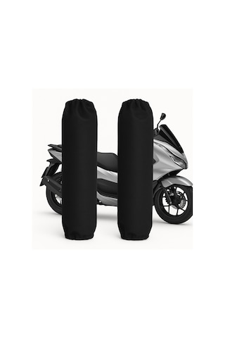 125 Cc Scooter Amartisör Amortisör Kılıfı 125 Cc Scooter Koltuk Amortisör Kılıfı Su Geçirmez Siyah