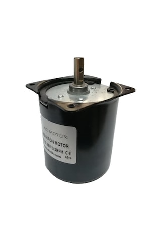 İkon Teknik AC SENKRON MOTOR 68 KTYZ 28 Watt 2.5 RPM 220 Volt