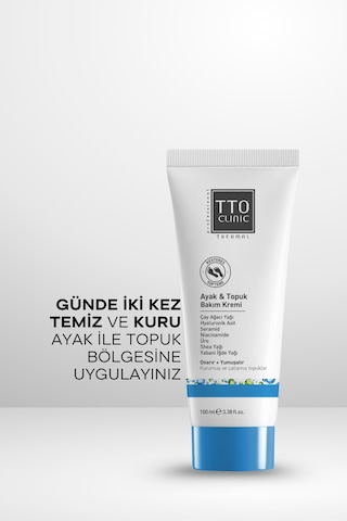 Tto Clinic Ayak ve Topuk Bakım Kremi 100 ML