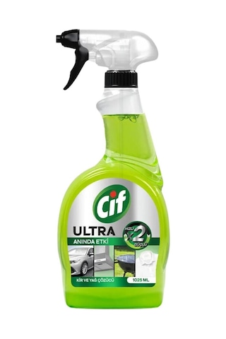 Cif Ultra Anında Etki Kir ve Yağ Çözücü 1025 ML Cif Ultra Anında Etki Kir ve Yağ Çözücü 1025 ML