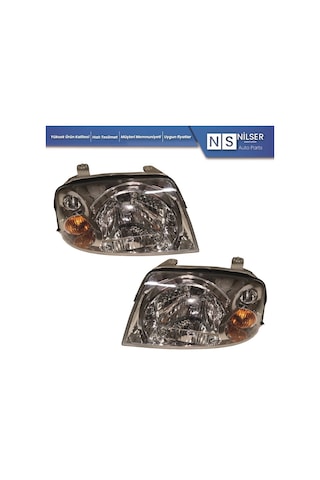 Hyundai Atos Sağ-Sol Takım Far Lambası Manuel 2004-2008