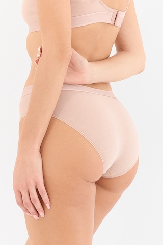 Naphor Touch Ten Yüksek Bel Slip Külot Pudra