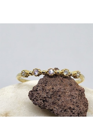 Beş Taş 0,45Ct Pırlanta Montörü Evlilik Alyansı-Pırlanta(Signity 552950240