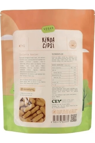 Cey Natural Foods Kiki Kinoa Cipsi Taco 30 G
