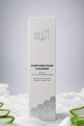 Purifying Foam Cleanser Fırçalı Yüz Temizleme Köpüğü Aloe Vera Özlü Temizleyici 150 Ml