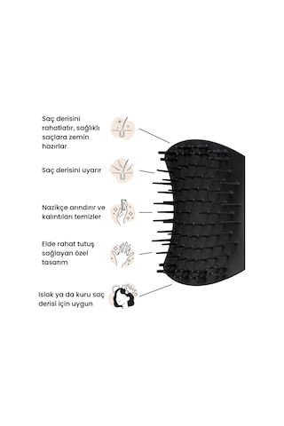 Tangle Teezer Saç Derisi Masaj ve Eksfoliye Saç Fırçası
