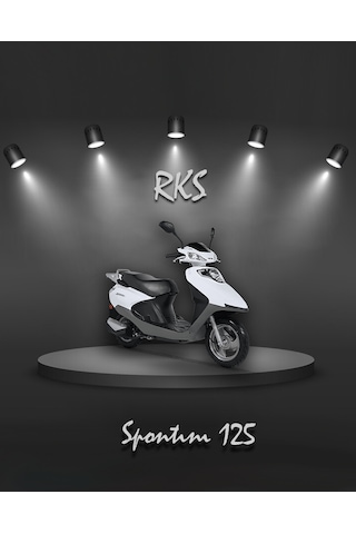 Rks Spontini 125 Motosiklet Beyaz Rks Spontini 125 Motosiklet Beyaz