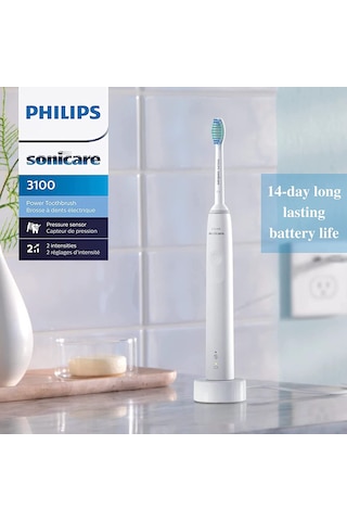 Philips Sonicare 3100 Şarj Edilebilir Elektrikli Diş Fırçası Beyaz