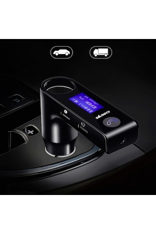 Lcd Ekranlı G7s Araba Eller Serbest Bluetooth Mp3 Çalar Fm Verici