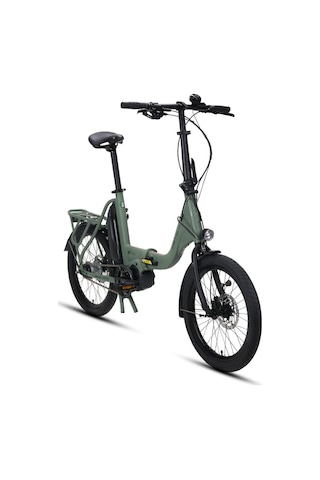 Carraro E-flexi 6.1 Elektrikli 20 Jant Katlanır Bisikleti Gri
