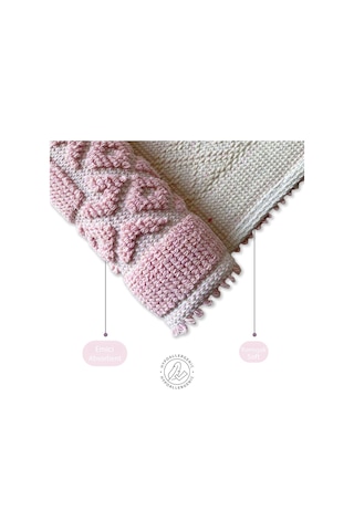 Soffy Pembe & Pembe 2 Adet 50x70 Cm Banyo Paspası %100 Doğal Pamuk Ayak Paspası Ayak Havlusu Pembe