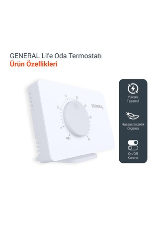 Therma Ht110s Rf Kablosuz Oda Termostatı - Beyaz