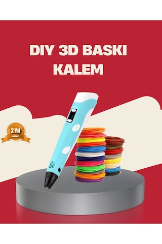 Northcity Çocuklar İçin Güvenli 3d Yazıcı Kalem - Güvenli 3d Çizim Ve Yaratıcılık