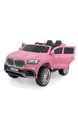Akülü Pembe Araba Uzaktan Kumandalı Bold Gt 4x2 Deri Koltuk