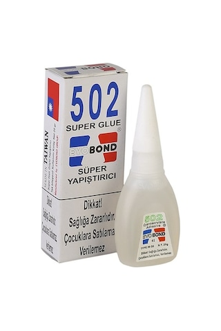 Evobond 502 Süper Japon Yapıştırıcısı 20 Gr