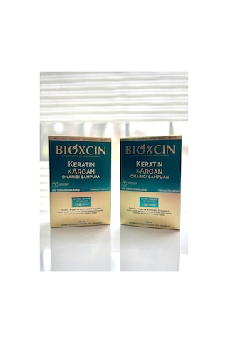 Keratin & Argan Onarıcı Şampuan 300 Ml 2'li Set