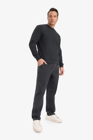 Defacto %100 Pamuk Regular Fit Bisiklet Yaka Sweatshirt E8339ax25auar235 Antrasit