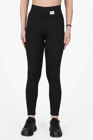 Sortie Collection Basic Model Tayt Siyah-siyah Siyah