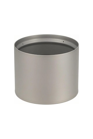 Reedark Titanyum Alkol Çadır Ocağı - 100ml Kapasite, 0.5mm Kalınlık, 50g Ağırlık, 60x50mm Boyut Gümüş