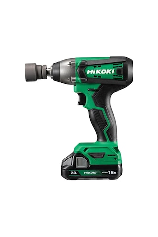 Hikoki WR18DF-2.0 18V/2.0AH 220NM 1/2" Çift Akülü Şarjlı Darbeli Somun Sıkma Makinesi