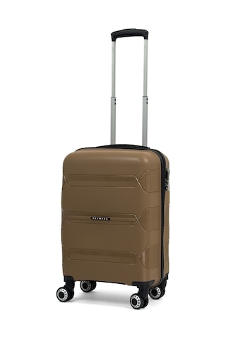 Lucas Polipropilen Kırılmaz Valiz, Kabin Boy Gold