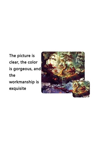 Ebitda El-boyalı Fantazi Desenli Mouse Pad, 400x900x2mm, 5 Volkanik Ağaç, Kauçuk-kumaş, Yumuşak Ve Dayanıklı 5 Volkanik Ağaç