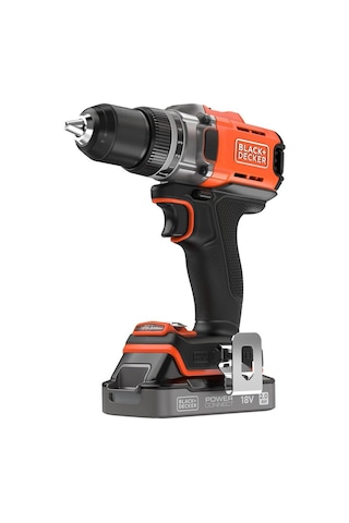 Black+Decker BCD382D2XK 18 V 2.0 Ah Çift Akülü Delme Vidalama