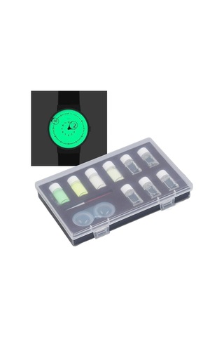 Xurunkeji Saatçilerin Saat Kolları İçin Kolay Karıştırılabilen Işıklı Floresan Tozu Kiti Diğer