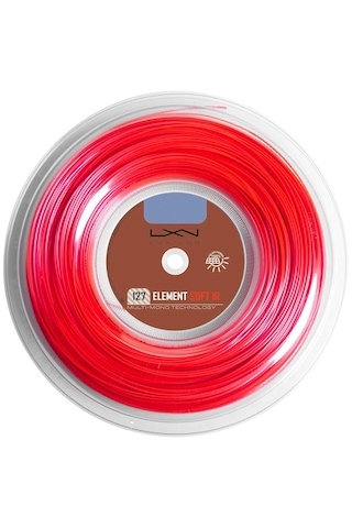 Luxilon 127 Element Soft 1,27 Mm. Rulo Kordaj Nar Çiçeği Kırmızısı Wr8308402127 Krımızı