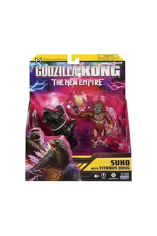 Godzilla Ve Kong Aksiyon Figür Suko With Titanus Doug