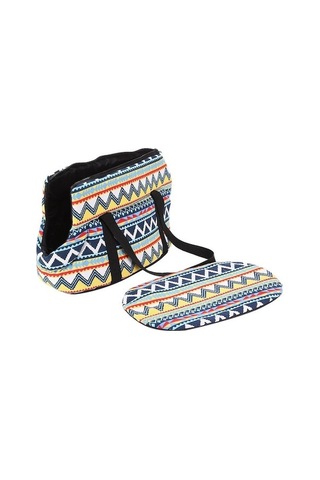 Hangfox Klasik Stil Köpek/kedi Taşıma Çantası - Askılı Dışarı Çıkış Torbası Büyük Boy 55x26x27cm, 6 Kg'a Kadar