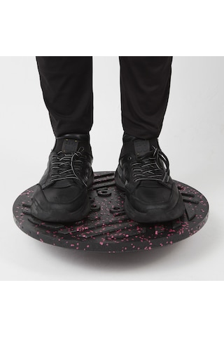 Actifoam Denge Tahtası Balance Board Siyah + Pembe