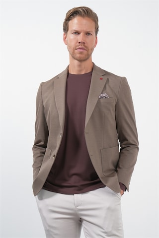 İmza Vizon 6 Drop Slim Fit Pamuklu Ceket 1002260126