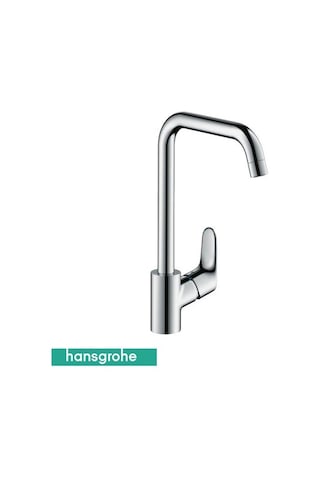 Hansgrohe Focus Tek Kollu Evye Bataryası Krom 31820000