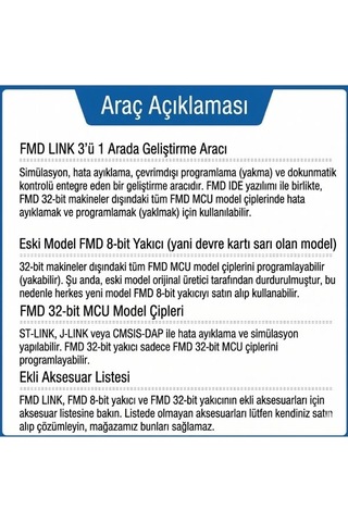 Fmd Prog Huinang Micro Fmd 32 Bit Mcu Programlayıcı - Çip Yakma Ve Hata Ayıklama Aracı