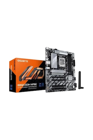 Gıgabyte B860 Ds3h Wıfı6e Ddr5 Hdmı-dp Type-c Pcıe 5.0 1851p Atx